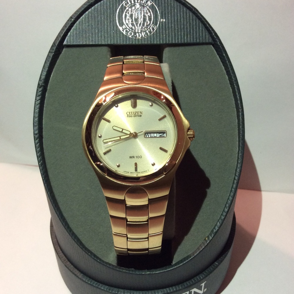Citizen Men's Eco-Drive Corso Gold-Tone Watch
